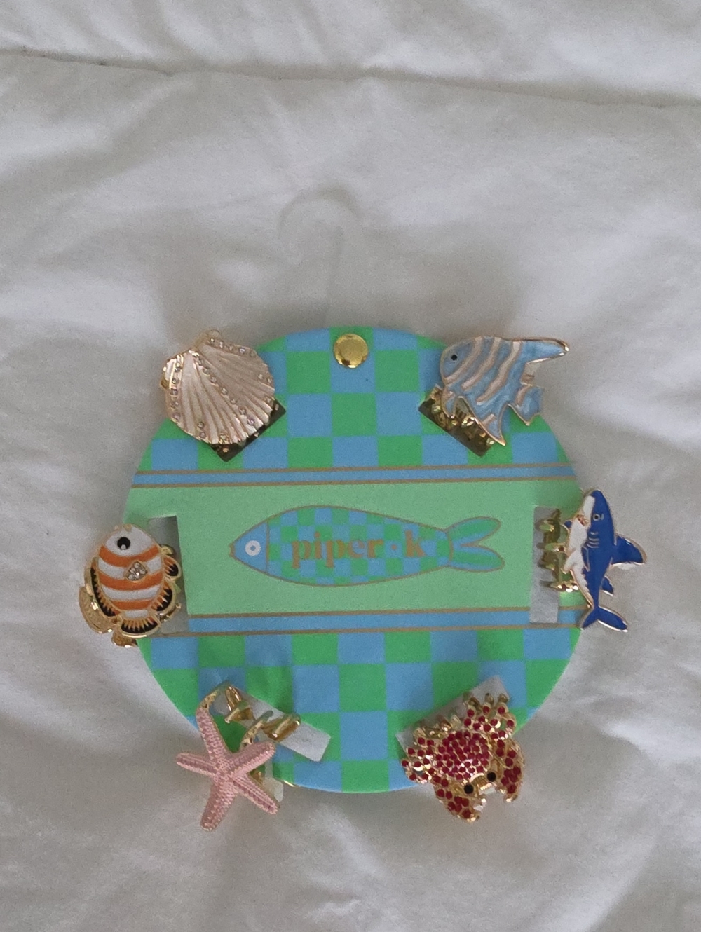 Piper & I Sea Life Mini Hair Clips — Multicolor